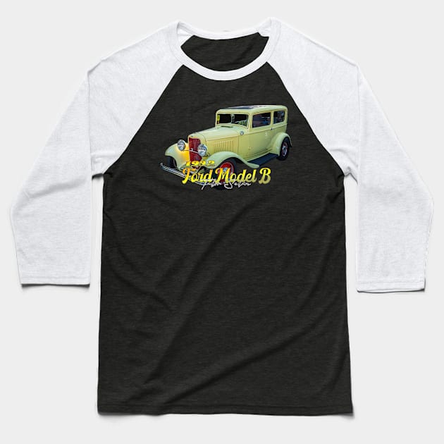 1932 Ford Model B Tudor Sedan Baseball T-Shirt by Gestalt Imagery